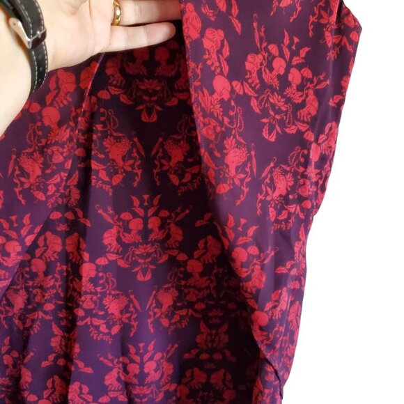 CAbi 3258 Cameo Sleeveless Tank Raspberry & Plum Small - Picture 7 of 15